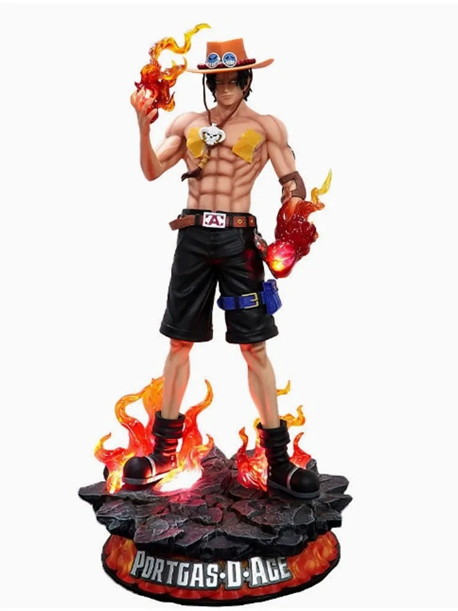 قطعة واحدة يدوية الصنع حلم الآس رنين كبير النار الملاكمة الآس الثاني أنيمي يدوية الصنع نموذج الكبار الأطفال الحلي #4