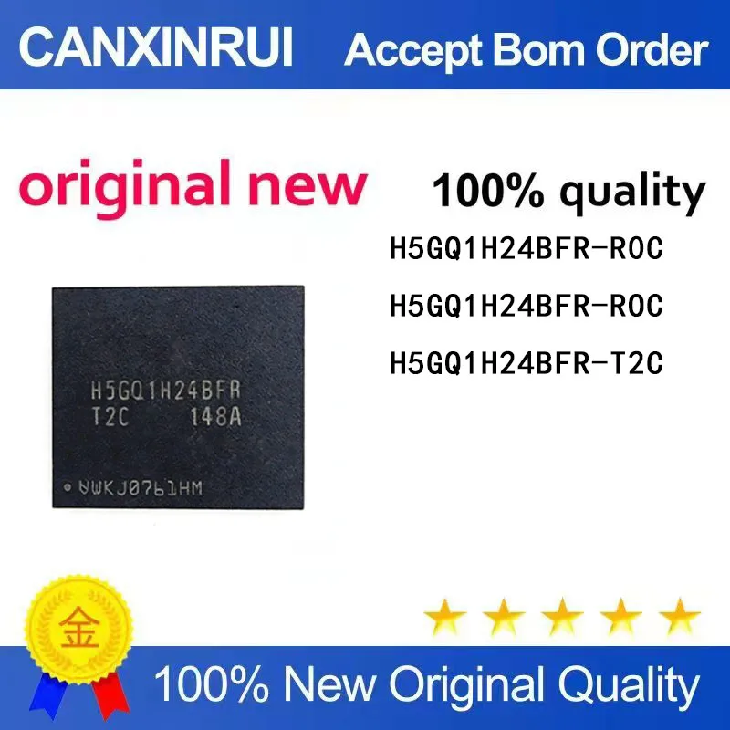 

(5 Pieces) New original H5GQ1H24BFR-R0C H5GQ1H24BFR-ROC H5GQ1H24BFR-T2C