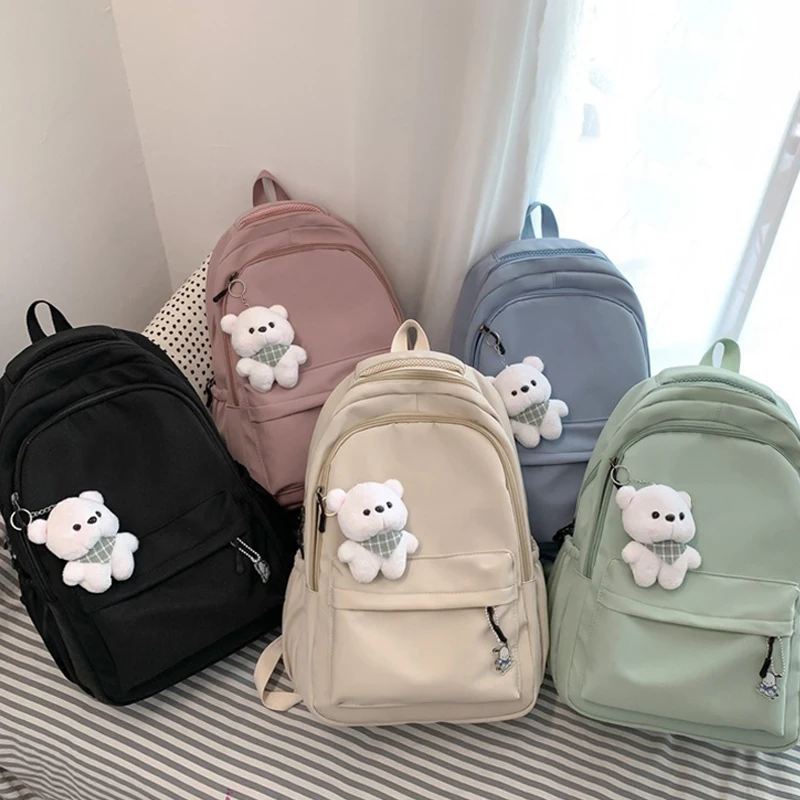 ميكي ميني حقيبة ظهر سوداء للطالبات حقيبة كتب للفتيات حقيبة كمبيوتر محمول مدرسية حقيبة سفر للمراهقين حقيبة ظهر للجنسين حقيبة كمبيوتر جامعية