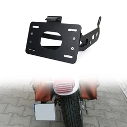 Fit for YAMAHA XV 535 Virago XV 1100 Virago Side Fender Eliminator Side Mount License Plate Holder Side License Plate Holder
