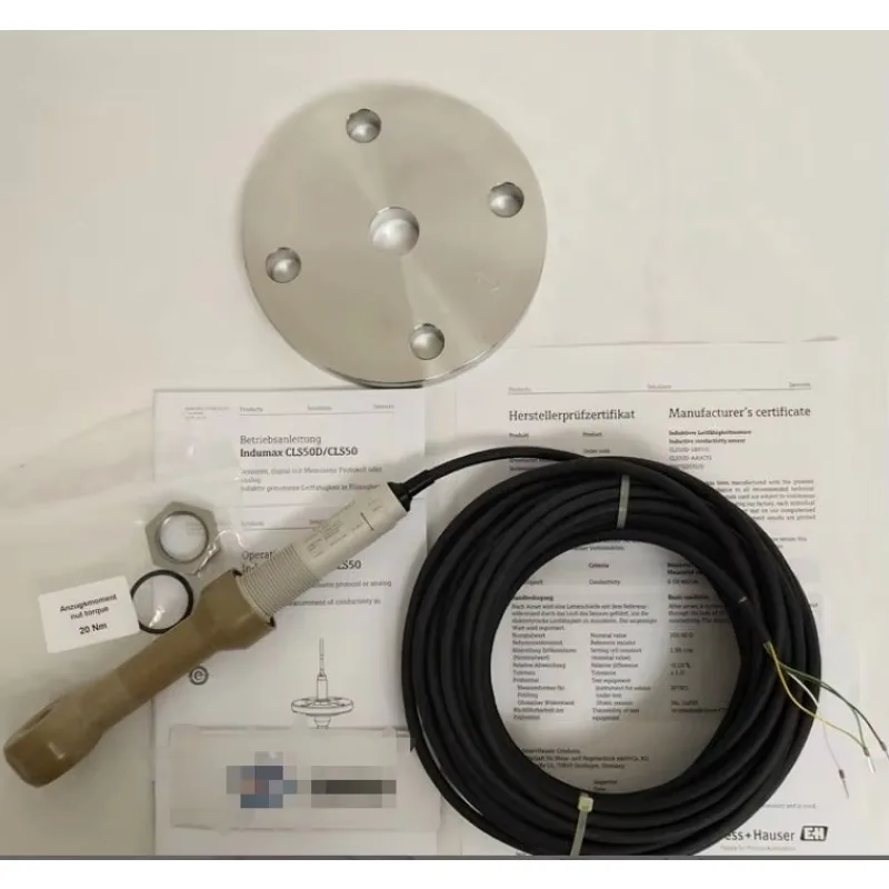 E+H Analog Conductivity SensorCLS50D Toroidal Conductivity Sensor