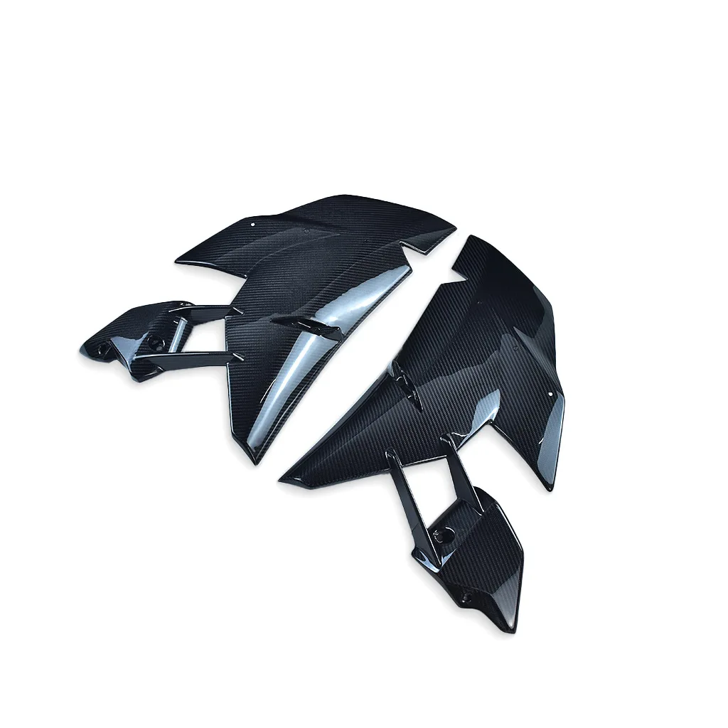 H2/H2R motorcycle modification accessories carbon fiber body large side panel dome