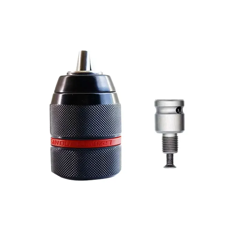 

Electric Drill Self-Locking Chuck 1/2-20UNF 13mm Electric Wrench Socket Square Female Adaptor Hardware Tool Professional