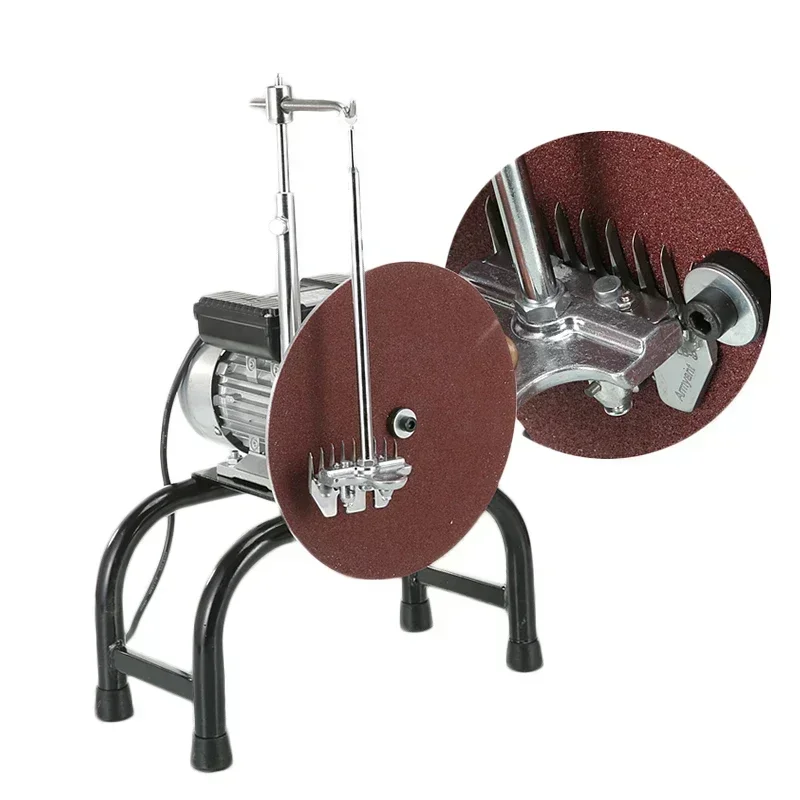 1 قطعة نوع جديد مبراة السكاكين الكهربائية 220 فولت الصوف القص سكين مبراة 550 واط المحمولة الصوف مقص كهربائي شحذ آلة Ho #3