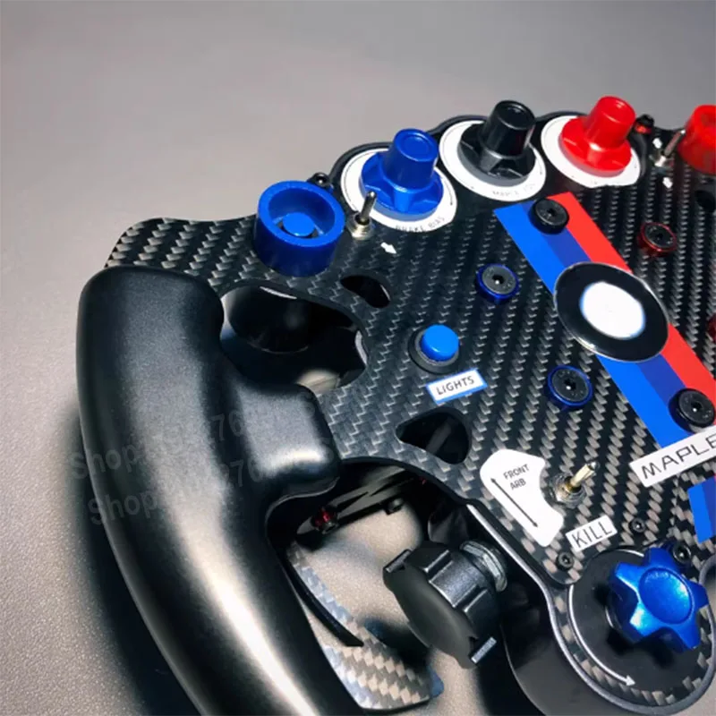 Formula Wheel Steering Wheel Instrument Button Box PC Center Console Shift Paddles For Logitech Fanatec Thrustmaster F1