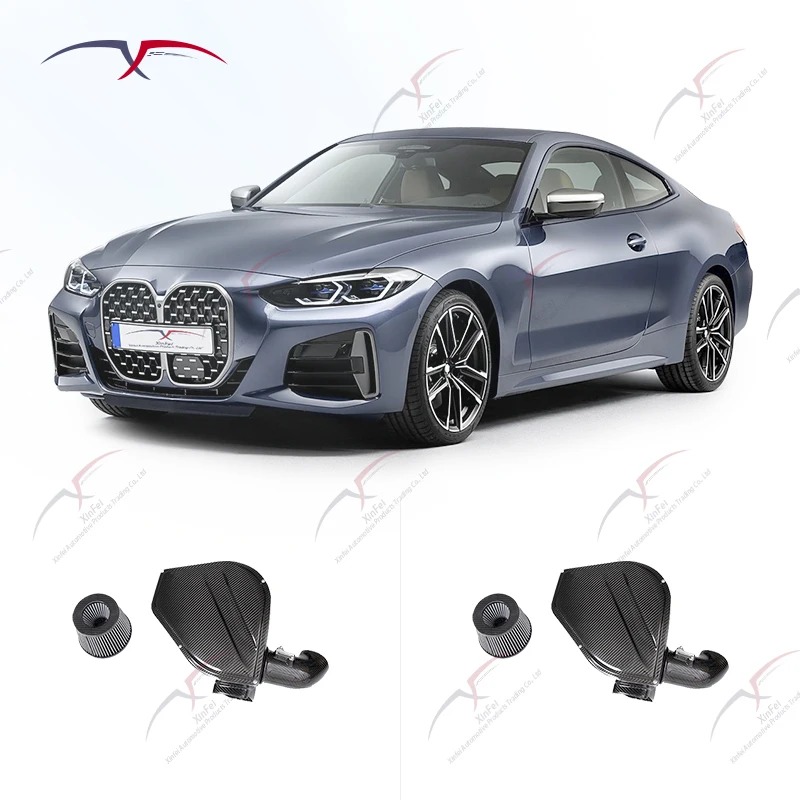 

Suitable for 3 4 Series G B48 Automotive Parts Carbon Fiber Cold Intake System Kit Cold Intake Filtration System