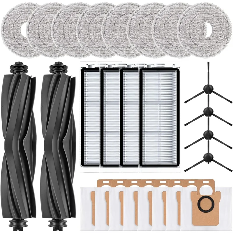 Venta de verano, Kit de accesorios para aspiradoras, piezas de repuesto compatibles para Robot Dreame L20 Ultra/L30 Ultra