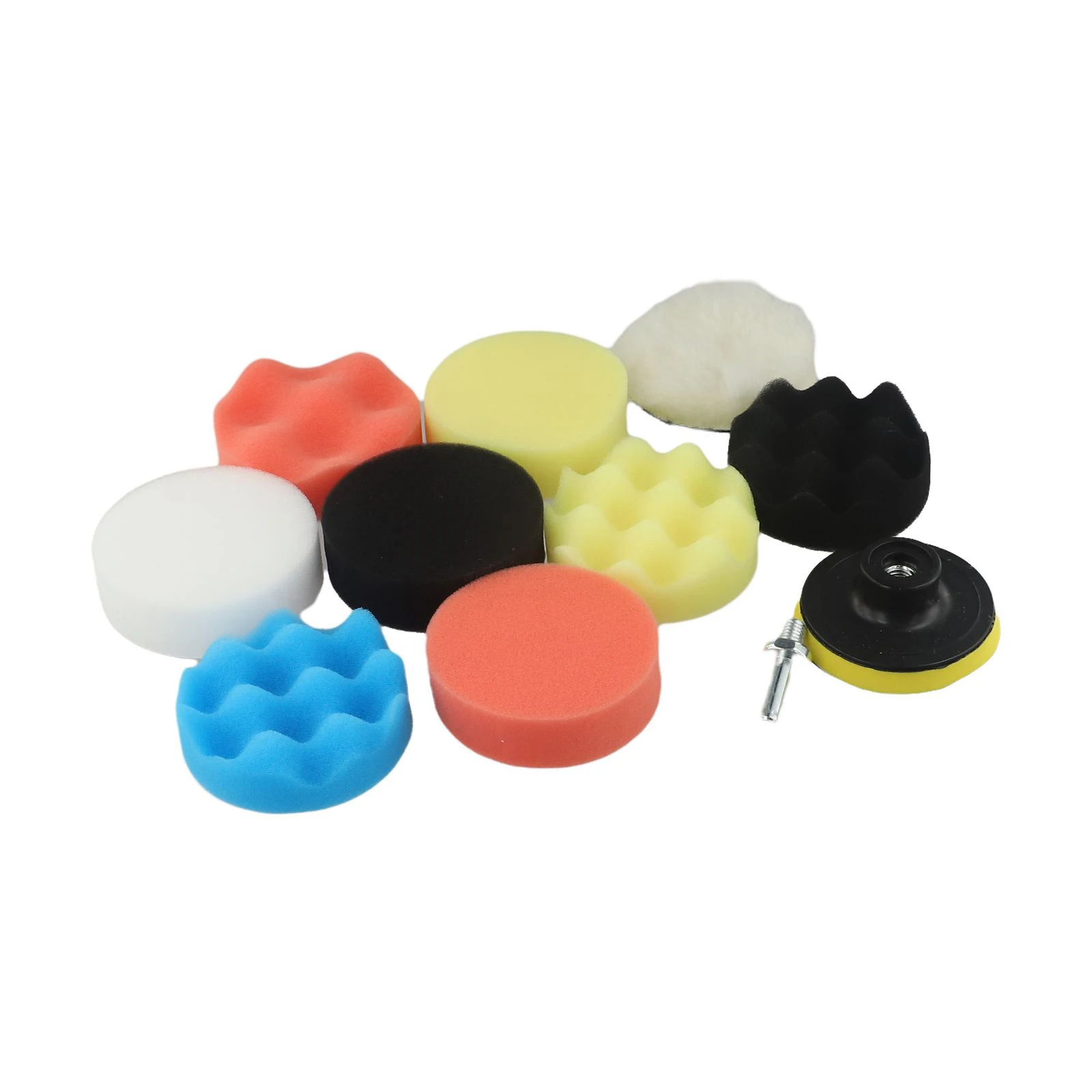 Waxing Polishing Pads Foam Parts Sealing Spare Supplies Woolen Accessories Adhesive Buffing Car Kit High Quality