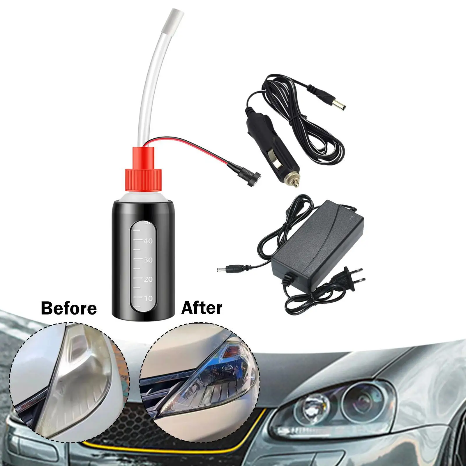 Car Headlight Renovation Cup US Plug Practical Automotive Accessories Polishing Tools Automobile Headlight Restoration Cup