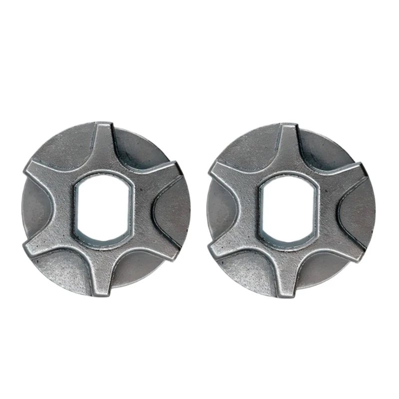 2PCS Thép không gỉ Chuỗi bánh xích cho dụng cụ điện sử dụng với các lỗ 10 mm & 12 mm M4YD