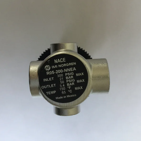 Spot R05-200-NNEA Norgren Stainless Steel Tubular Pressure Regulator