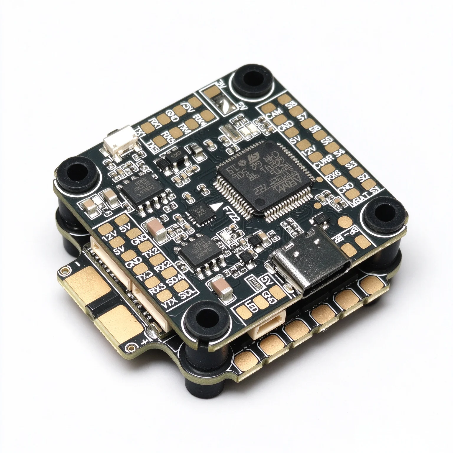 EVILBEE F7 Stack F7 Flight Controller  AM32 65A 4in1 ESC 3-6S Lipo 30.5mm Mount Hole for FPV Racing Freestyle Drone Quadcopter