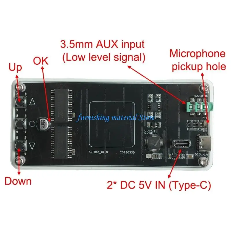 Y5GD High Resolution Spectrum Analyzers 50Hz-20KHz Band Double Signals Input And Customizable Curved Mode For DIY Audios
