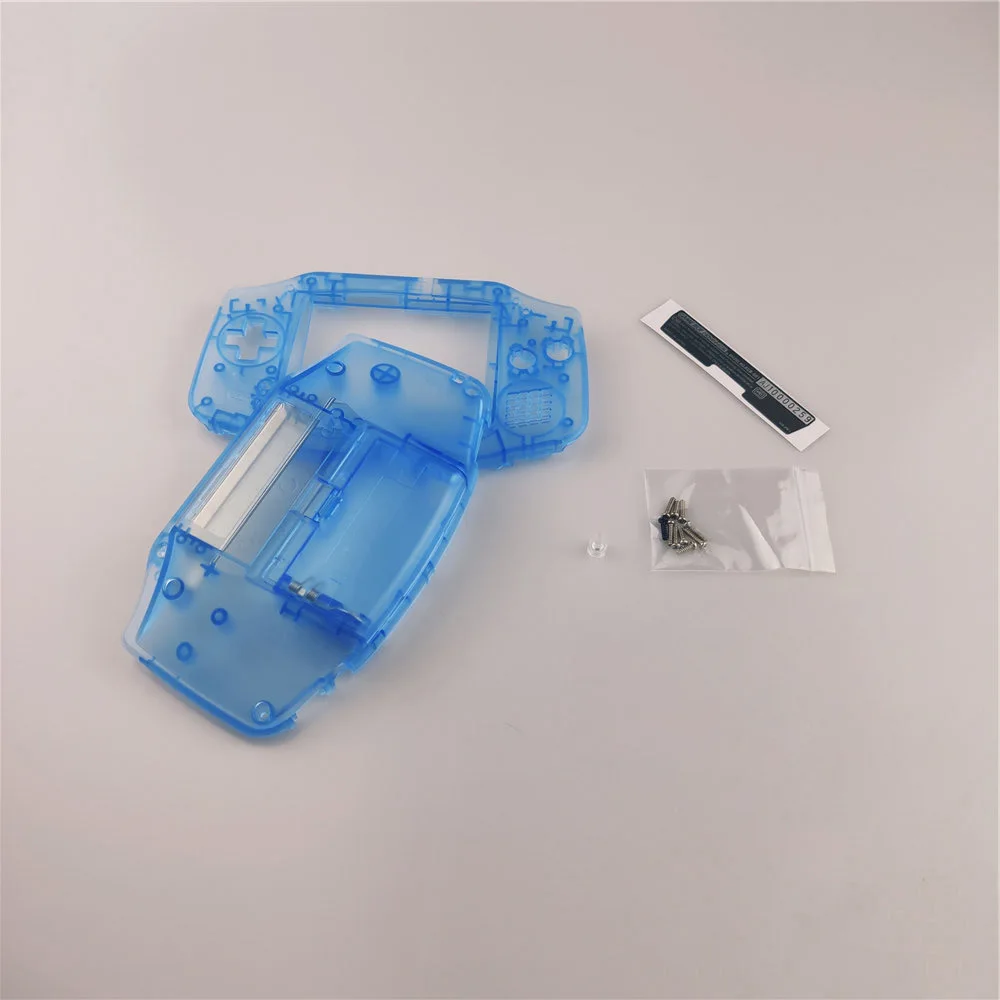 جديد مخصص شل ل GBA IPS V2 شاشة LCD الخلفية أطقم عالية الجودة قذيفة الإسكان ل GAMEBOY مقدما ، لا حاجة قبل القطع