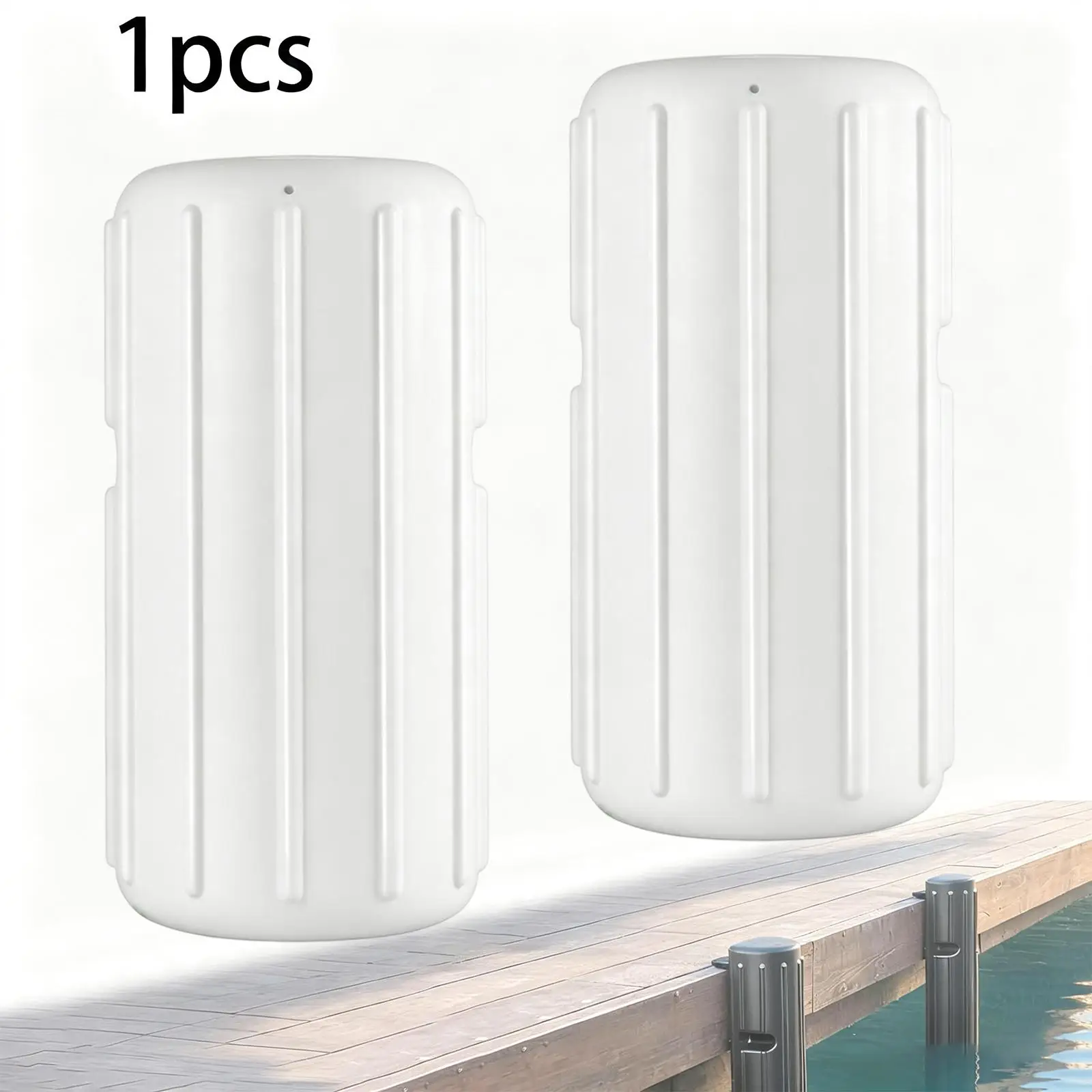Dock Bumpers, Vertical Installation Inflatable Soft Boat Dock Bumpers Mounting Hardware Heavy Duty for Row Boats Dock Yacht