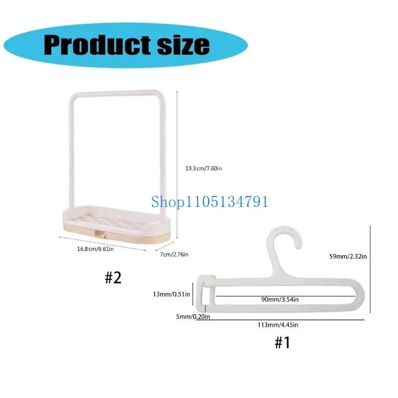 رف ملابس مصغر عملي بطول 98 كم مع 10 شماعات لدمى 15 سم 20 سم آمنة للأطفال منظمي تخزين مسرح الأطفال الاستخدام اليومي