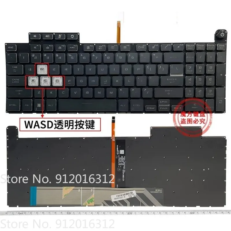 New US Keyboard for LENOVO FX507 FX507Z FX507ZC FX507ZE FX507ZM FX507ZR Colorful Backlight
