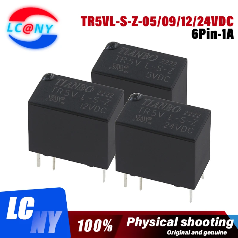 10 шт. новое оригинальное реле TR5VL-S-Z-05VDC TR5VL-S-Z-09VDC TR5VL-S-Z-12VDC TR5VL-S-Z-24VDC 5PIN 20A 5V 12V 24V реле