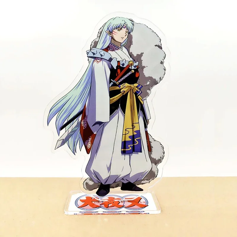 Sesshoumaru acrylic standee figurines desk decoration cake topper anime