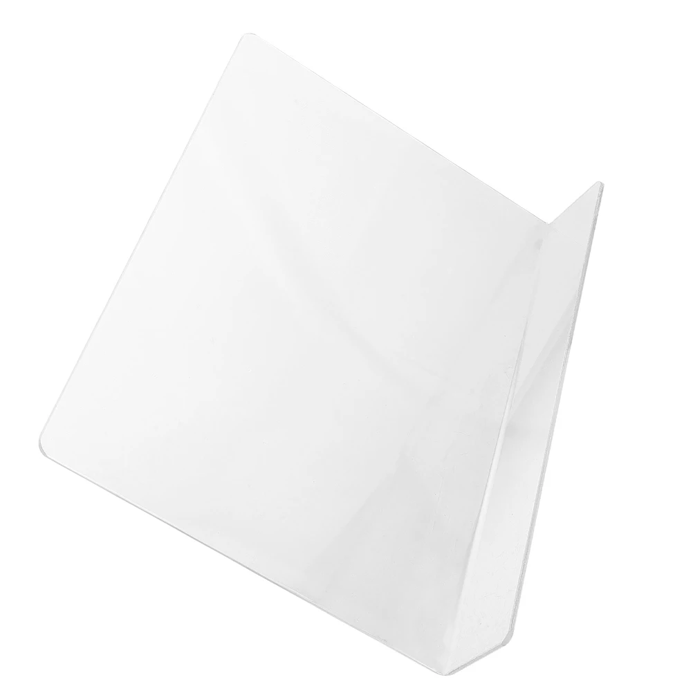 

Acrylic Sink Splash Guard Kitchen Anti Splashing Plates Bath Smooth Edges Round Safe Wear Resistance Kitchen