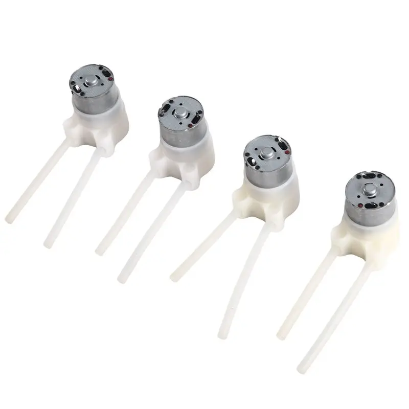 ABWR-For Liquid Gel Measurement DC 6V 4Pcs P310 Small Self-Priming Peristaltic Pump