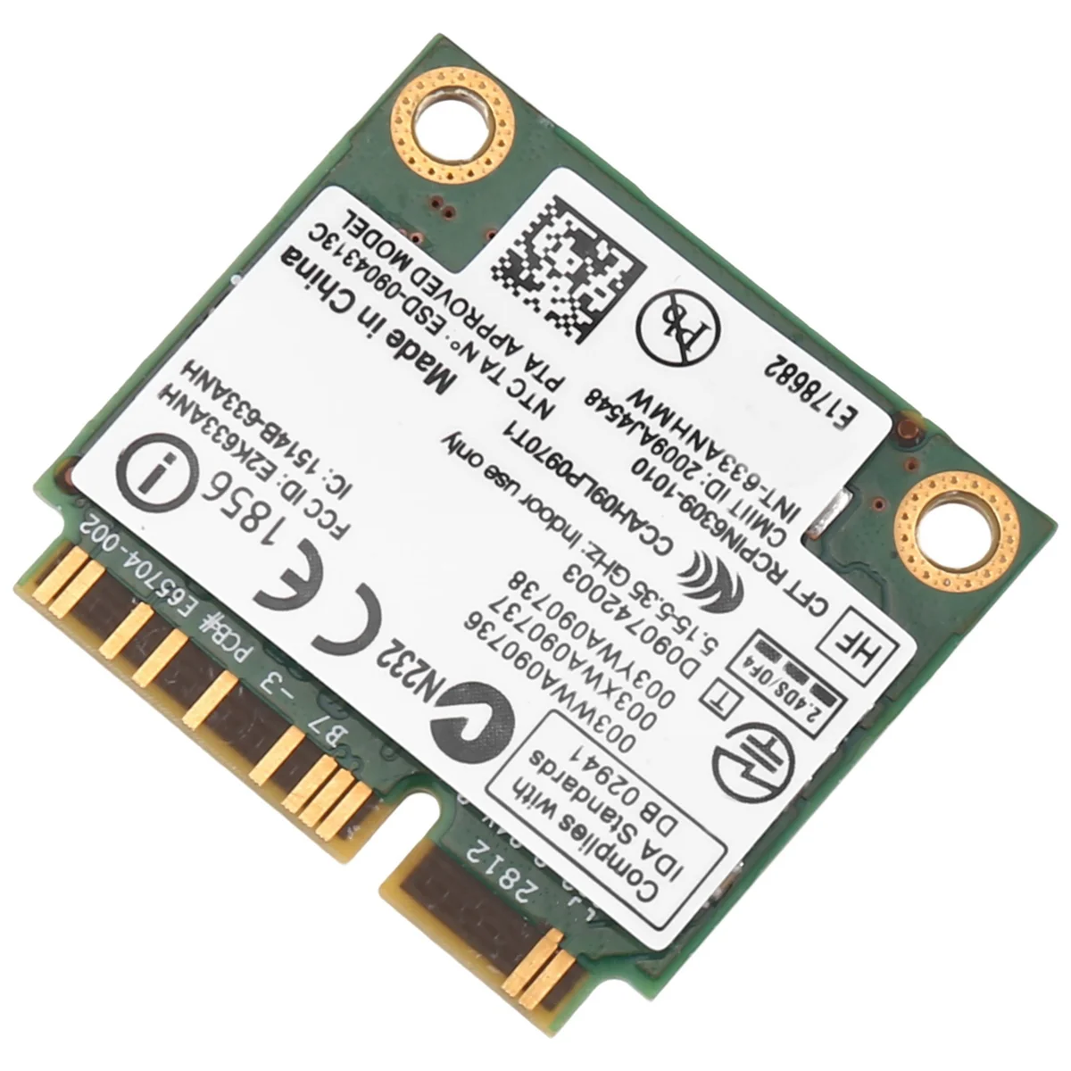 FZFZ 6300AGN 633ANHMW 무선 WiFi 카드 미니 Pcie 카드 802.11A/G 2.4G+5.0 Ghz T410 T420 T430 X220 Y460