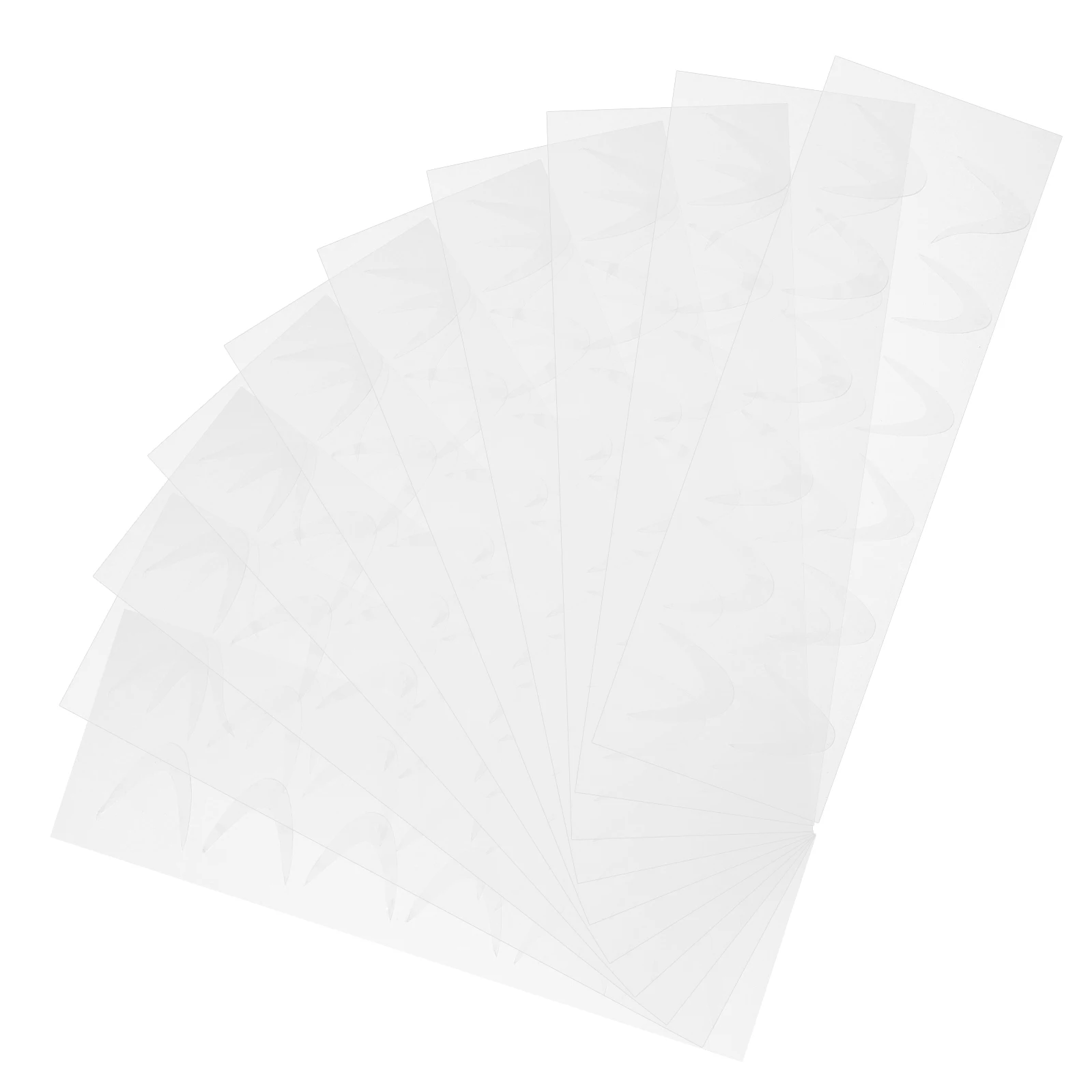 

French Traceless Silicone Films Extension Adjustable Length Soft Comfortable Manicure Supply Extended Stickers Silicone