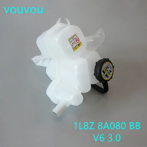 Accesorios de coche 1L8Z-8A080-BB tanque de expansión del depósito de refrigerante de agua del motor para Ford Escape Mazda Tribute 2001-2008 V6 3,0
