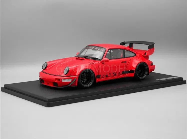 

Масштабная модель автомобиля IG 1:18 RWB 964 Red IG2457, лимитированная серия, из смолы и металла, статическая, подарок