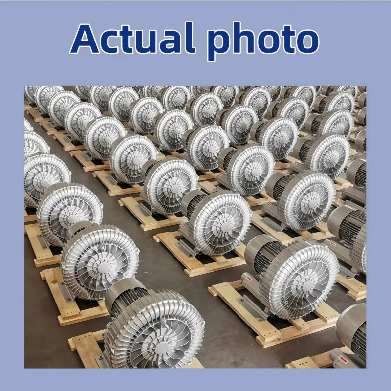 Industrial Powerful Blower Vortex Air Blower-Low Noise Blower for Aquaculture Aeration view 4