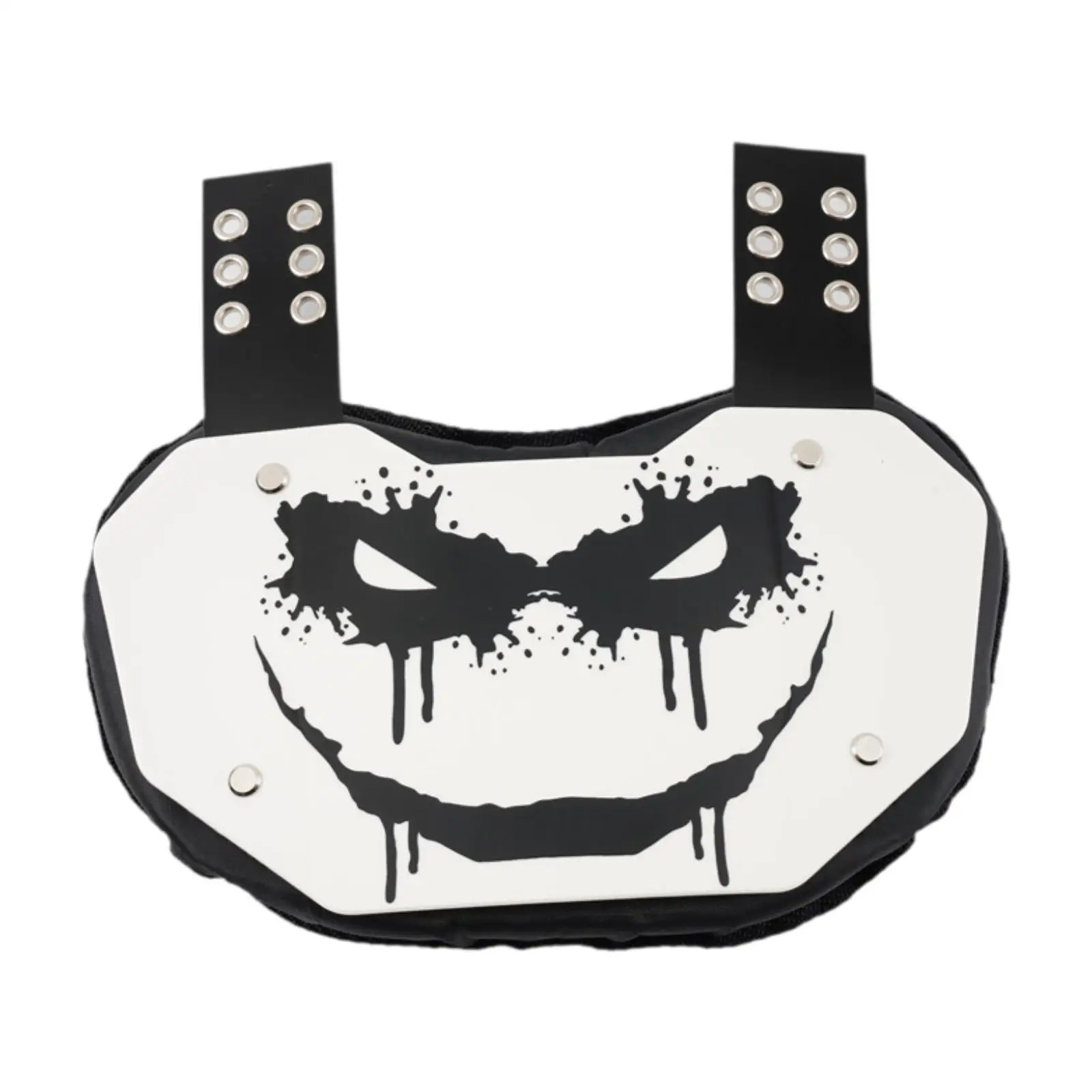 Sports Back Bone Plate Football Gear Professional with Padding Rugby Back Pads
