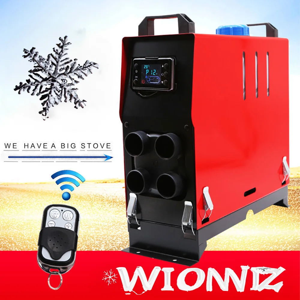 

8KW Diesel Air Heater 12V All in One Diesel Air Parking Heater w LCD Air w Output, Truck Heater Kit Bus Boat Caravan