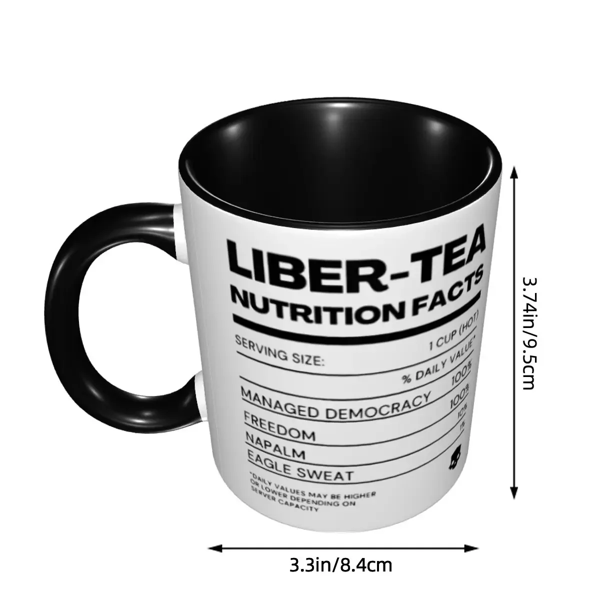 Helldivers 2 Liber-Tea Mug Morning Cup Of Liber-Tea Cups Helldivers Taste Democracy Mugs