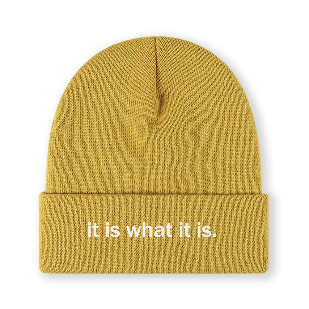 قطعة واحدة من قبعة الشتاء المطرزة الناعمة القابلة للتمدد وخفيفة الوزن للرجال والنساء، أزياء الهيب هوب الخارجية