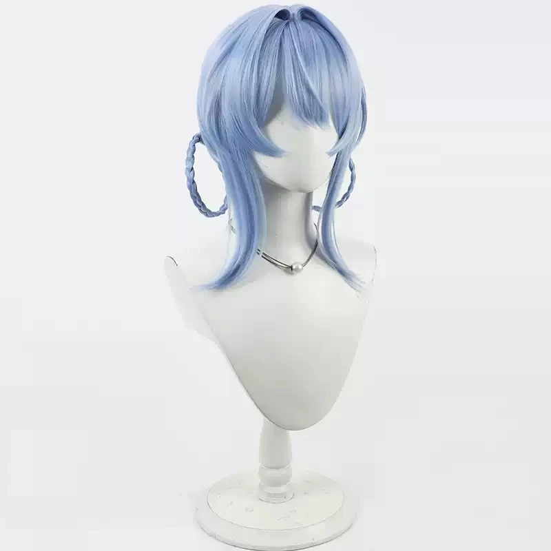 لعبة السحرية فتاة الساحرة المحاكمات تاتشيبانا شيري شعر مستعار تأثيري هالوين كرنفال الدعائم الطرف الشعر الاصطناعية ألياف مقاومة للحرارة +