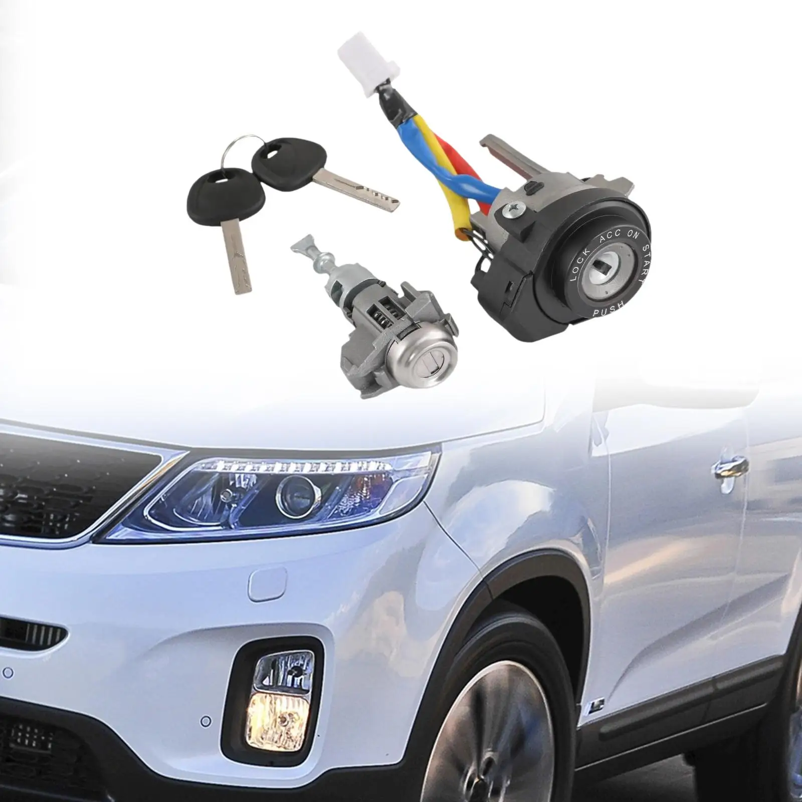 

Ignition Lock Cylinder Switch 81970-2TA00 Sturdy for Kia Rio 2013-2017