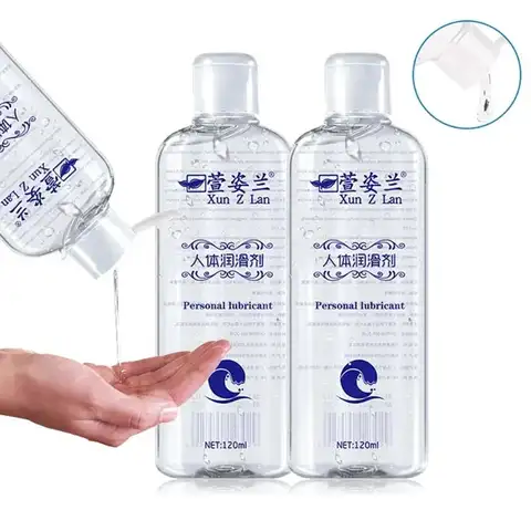 Water Based Lube 120ml Liquid Personal Lubricant Gel Long Lasting sexx Lube for Men Women and Couples Safe for Toys