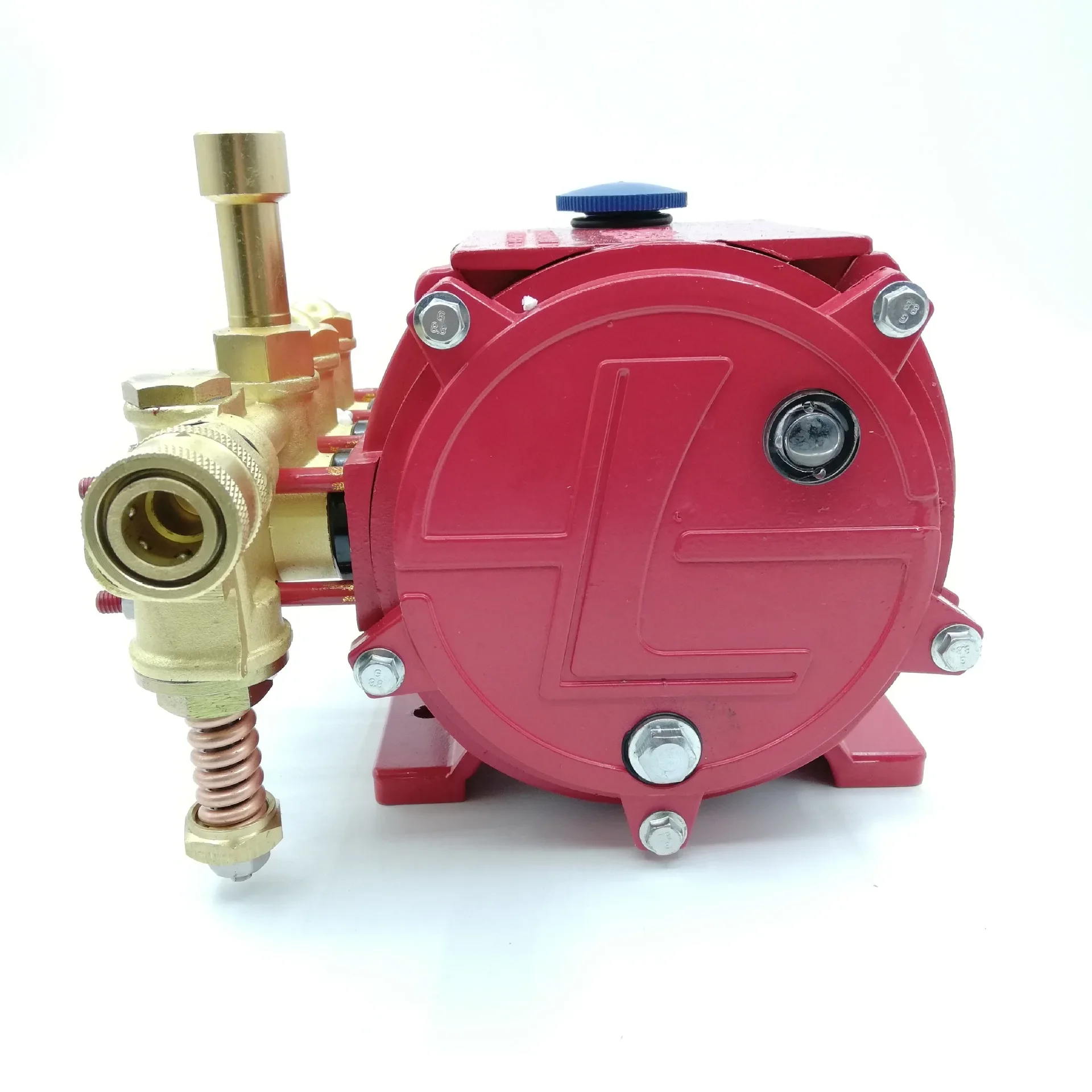 ShenLong Washing Machine QL-280 High Pressure Triplex Plunger Pump Brass head QL-380 Pressure Washer Piston Pump head 6Mpa 11LPM