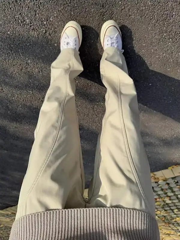 

American Style Fleece Lined Soft Men's Winter Waterproof Sports Casual Trousers Outdoor Mountain Climbing Workwear