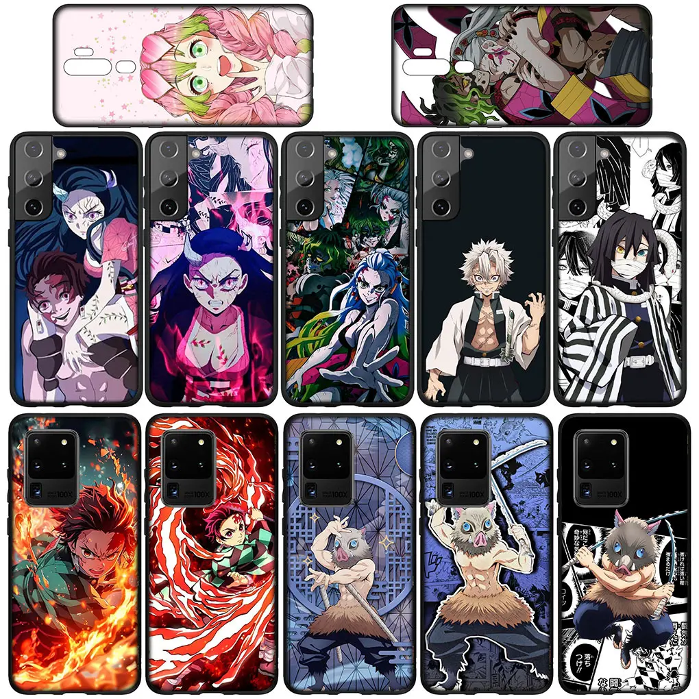 Daki Inosuke Demon Slayer Nezuko Tanjirou Phone Cover Case for Motorola Moto E32 G30 G50 G60 G40 G51 G52 G41 G42 G22 G71 E7 G100