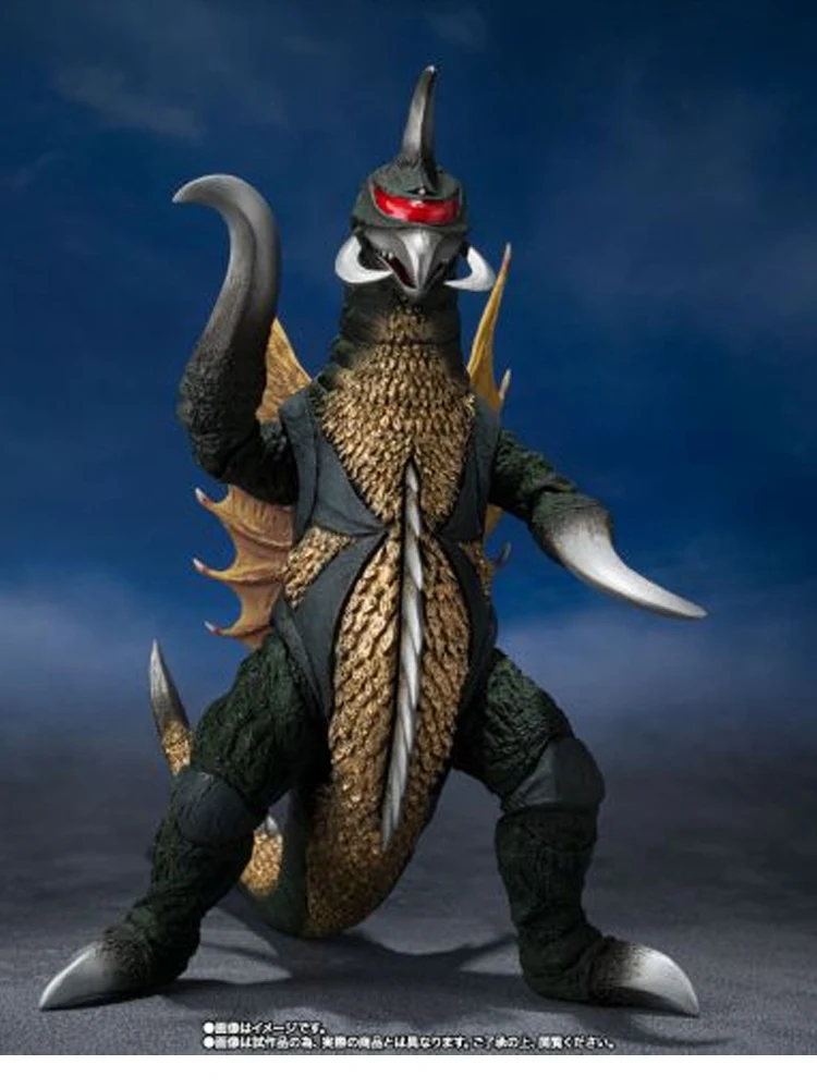 IN STOCK  Bandai Original  SHM  EARTH ATTACK COMMAND GODZILLA VS. GAIGANG Figure Assembly Model Toys