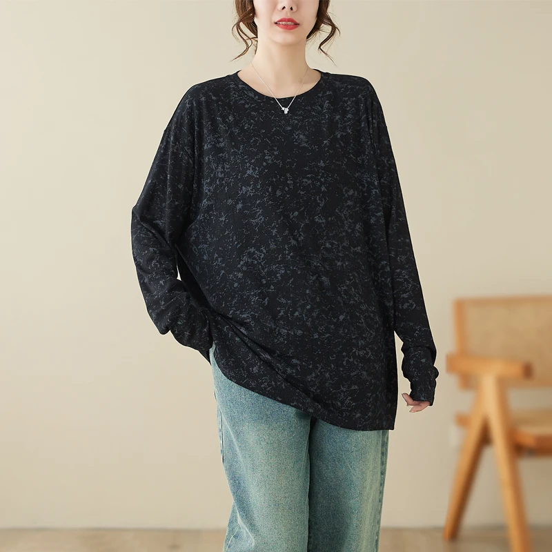 Dopasowany sweter z dzianiny, cienki, na jesień i zimę, z nadrukiem, bazowa warstwa, zapinany na guziki, damski sweter modny.