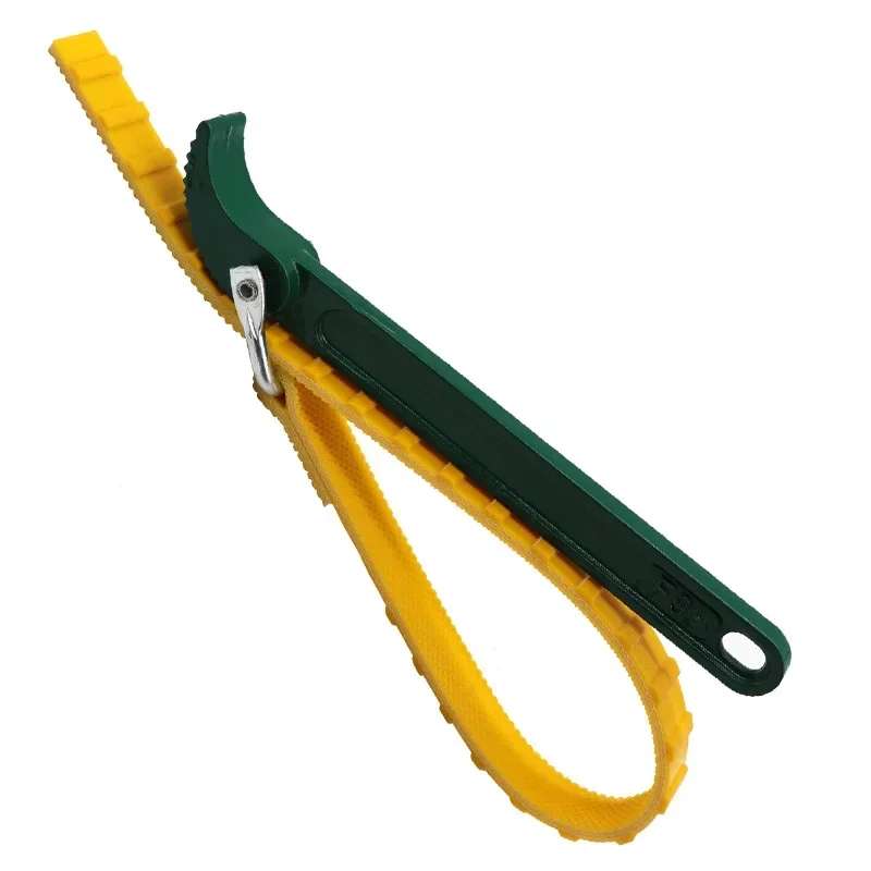 Imagem -06 - Cinto Manguito Oil Filter Wrench Truck Remover Repair Tools Cadeia tipo Chave Pesada Chaves Treliça 12 16 Ajustável