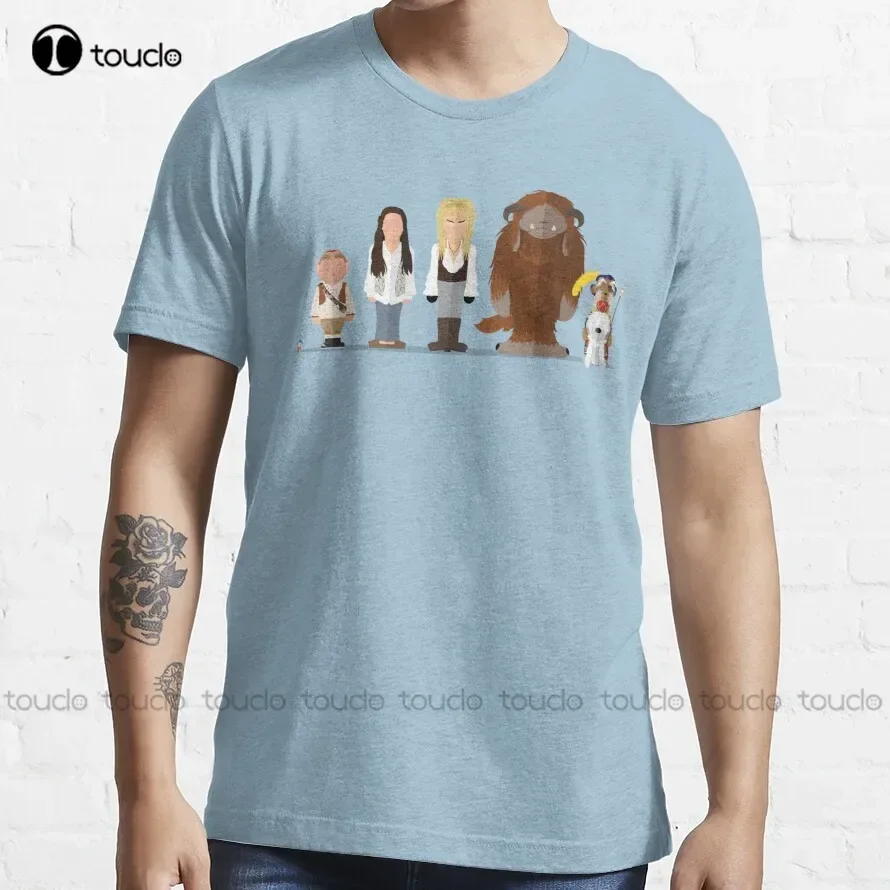 Labyrinth T-Shirt Custom Shirts For Men Custom Aldult Teen Unisex Digital Printing Tee Shirt Xs-5Xl Fashion Funny New Classic