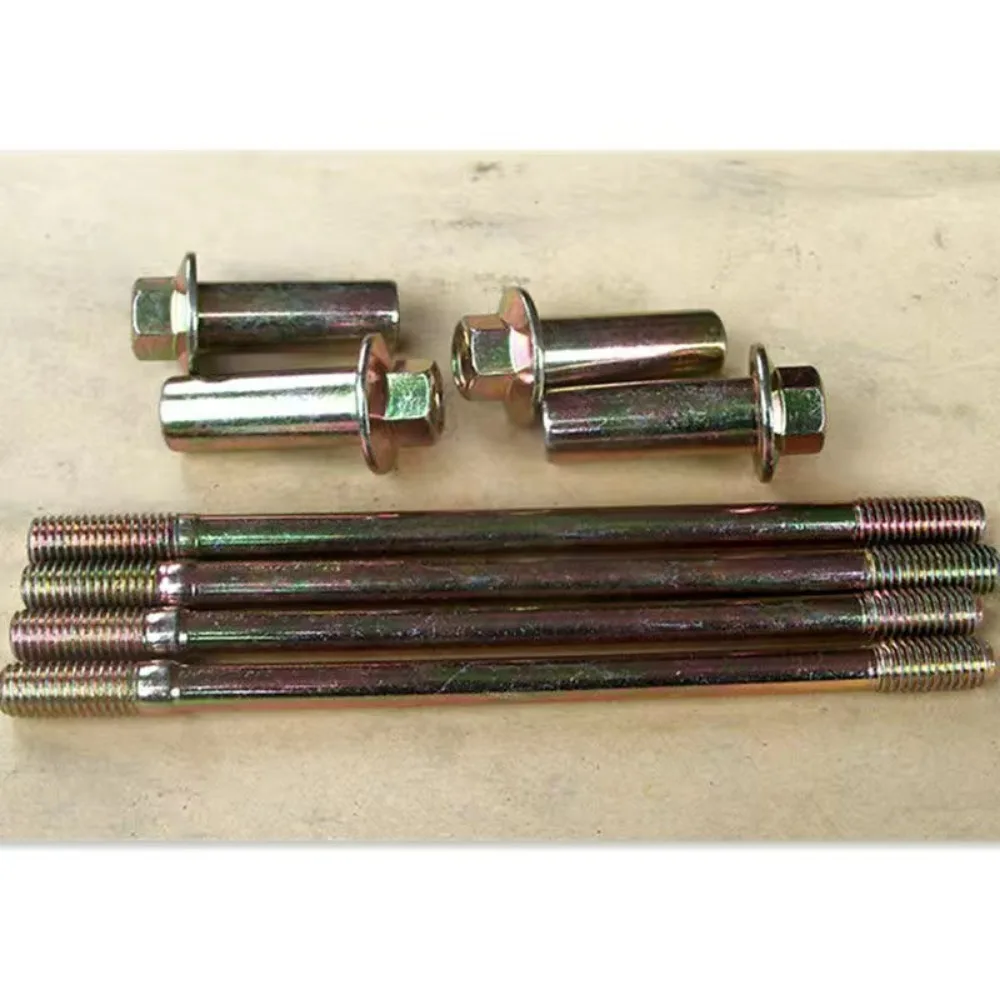 For CG200 CG125 150 CG175 Air-cooled Motorcycle Cylinder Head Screw 200 Air-cooled AB Bolt Rod Sleeve Cylinder Screw Rod