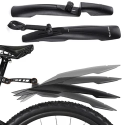 2Pcs Bike Fenders Mudguard Adjustable Cycling Splash Guard Dustproof Bike Fender Bicycle Mudguard for 26 27.5 29 Inch Bike