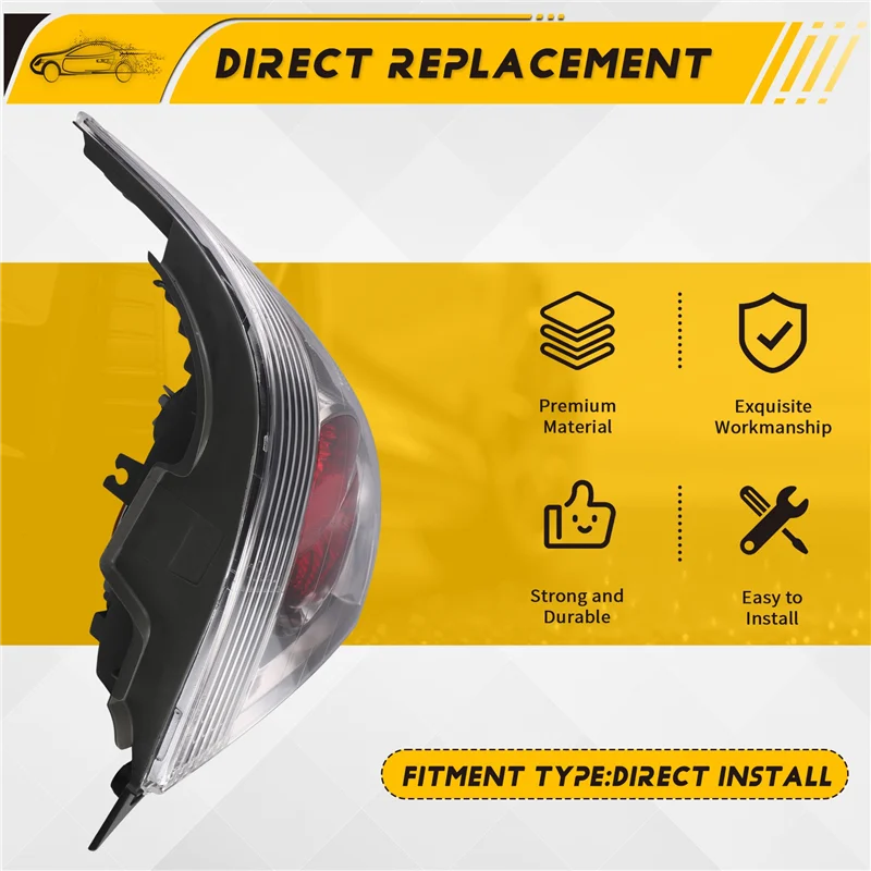 سيارة LED الفرامل وقف مصباح المصد الخلفي الذيل ضوء لكزس ALTEZZA RS200 IS200 1998-2005 اليسار