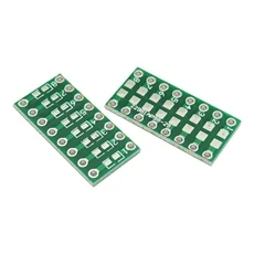 Free shipping 100pcs/lots SMD 0805 0603 0402 To DIP PCB Transfer Board DIP Pin Board Pitch Adapter Keysets