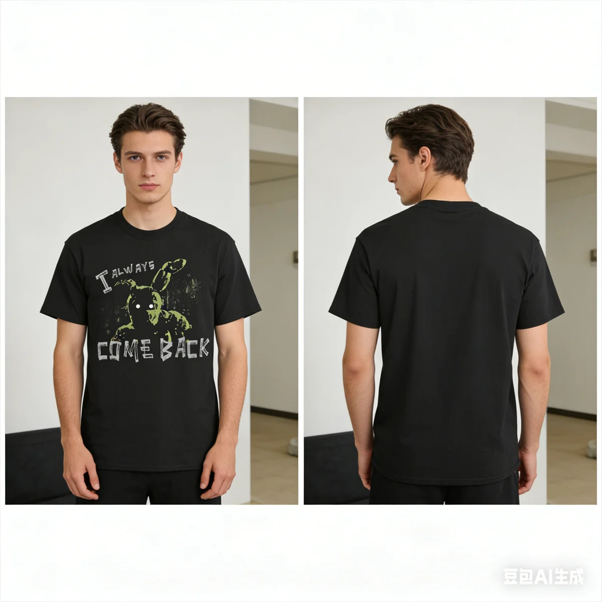 

Мужские футболки Springtrap FNAF At Freddys, одежда, винтажная футболка с коротким рукавом и круглым вырезом, футболка большого размера 5