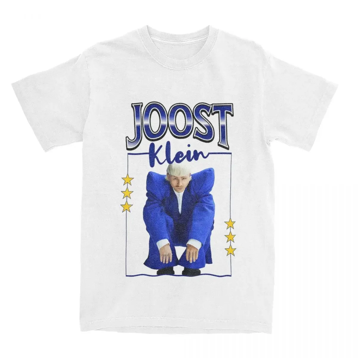 2024 Joost Klein Europapa Netherlands Men's T Shirts Funny Tee Shirt Short Sleeve Crew Neck T-Shirt 100% Cotton Gift Tops